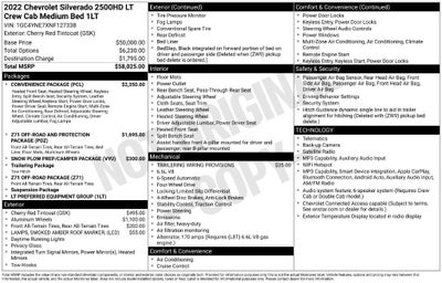 2022 Chevrolet Silverado 2500 HD LT