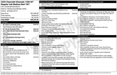 2025 Chevrolet Silverado 1500 WT