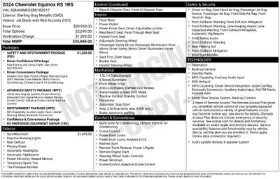 2024 Chevrolet Equinox RS