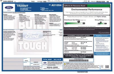 2024 Ford Transit Cargo Van Base