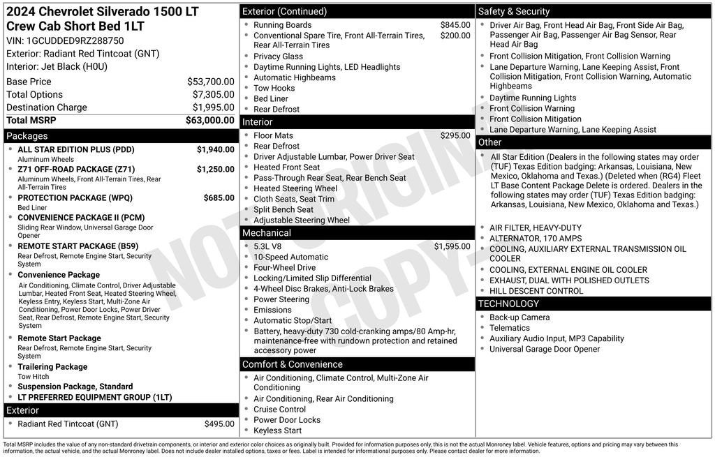 2024 Chevrolet Silverado 1500 LT