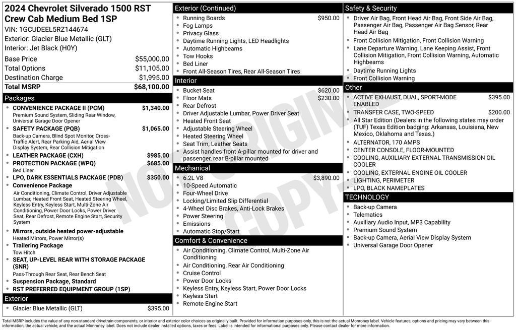 2024 Chevrolet Silverado 1500 RST