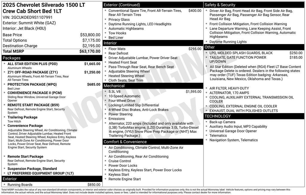 2025 Chevrolet Silverado 1500 LT