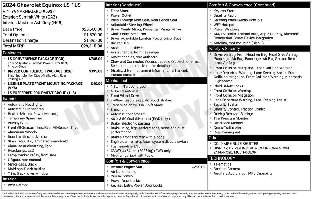 2024 Chevrolet Equinox LS