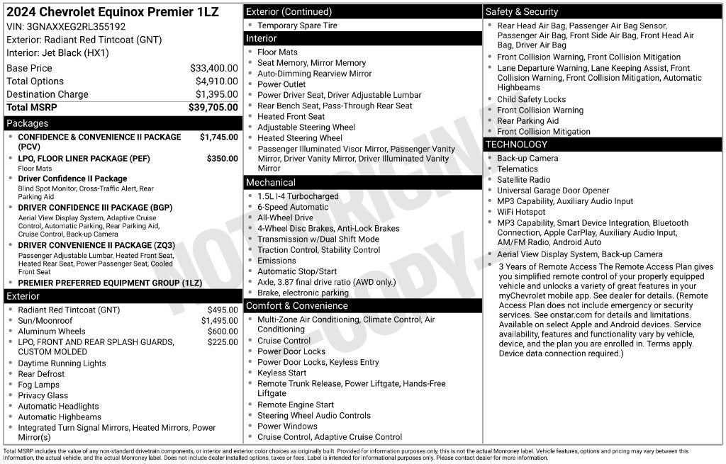 2024 Chevrolet Equinox Premier