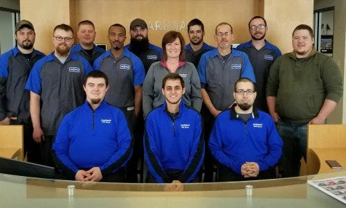 Photo of service team